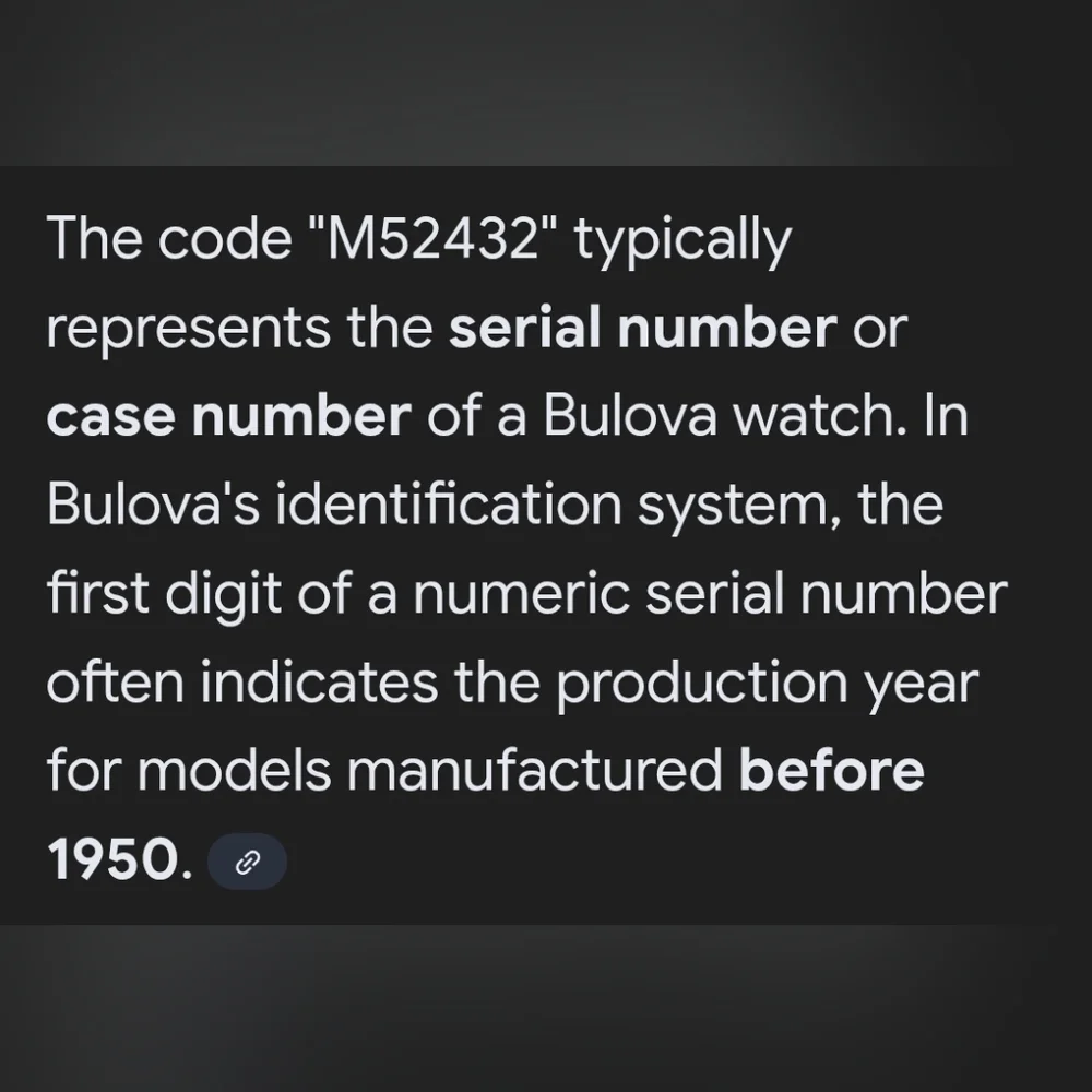 BULOVA VINTAGE NON-FUNCTIONING WOMENS WATCH -  SERIAL # M542432 - Picture 7 of 8